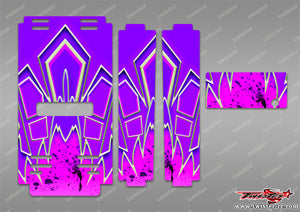 TR-MB-MA18 Mugen Off Road Starter Box Metallic/Optical White Pattern Wrap ( Type A18 )4 Colors