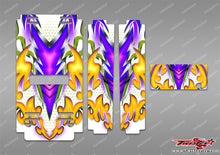 TR-MB-MA20  Mugen Off Road Starter Box Metallochrome/Optical white Wave Pattern Wrap ( Type A20 ) 4 colors