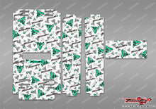 TR-MB-MT2 Mugen Off Road Starter Box Optical White Pattern Wrap ( Type MT2 )4 Colors