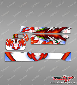 TR-MBX8-MA20   Mugen MBX8 Radio Box Metallic/Optical White Pattern Wrap ( Type A20 ) 4 colors