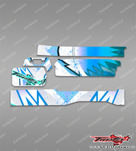 TR-MBX8R-MA6   Mugen MBX8R Radio Box Metallic/Optical White Pattern Wrap( Type A6 )4 Colors