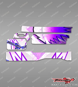 TR-MBX8R-MA6   Mugen MBX8R Radio Box Metallic/Optical White Pattern Wrap( Type A6 )4 Colors