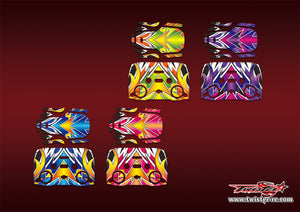 TR-MINI2-MA15 DJI Mini2 Metallic/Optical White Pattern Wrap ( Type A15)4 Colors