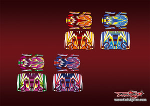 TR-MINI2-MA4 DJI Mini2 Metallic/Optical White Pattern Wrap ( Type A4 ) 4colors