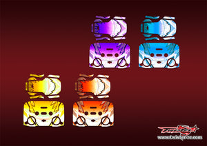 TR-MINI2-MA6 DJI Mini2 Metallic/Optical White Pattern Wrap( Type A6 )4 Colors
