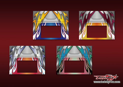 TR-MMC-MA14 Muchmore Hybrid Touch Duo Charger Metallic/Optical White Pattern Wrap ( Type A14 )4 Colors