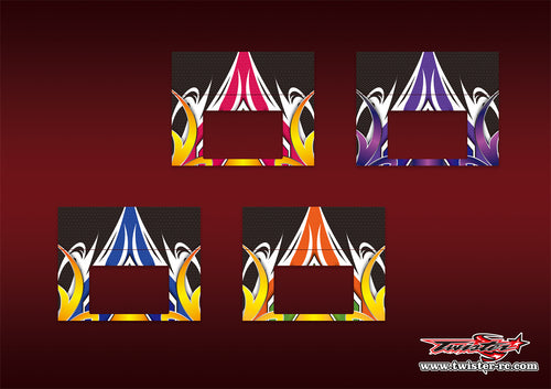 TR-MMC-MA15 Muchmore Hybrid Touch Duo Charger Metallic/Optical White Pattern Wrap ( Type A15)4 Colors