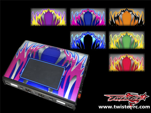 TR-MMC-MA1 Muchmore Hybrid Touch Duo Charger Metallic/Optical White Pattern Wrap ( Type A1 )6 colors