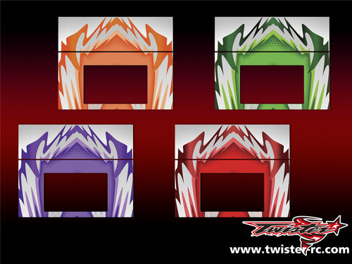 TR-MMC-MA5 Muchmore Hybrid Touch Duo Charger Metallic/Optical White Pattern Wrap ( Type A5 )