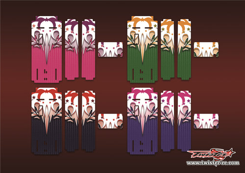 TR-MO-MA13 Mugen on Road Starter Box Metallic/Optical White Pattern Wrap ( Type A13 )4 Colors