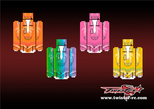 TR-MO-MA11 Mugen on Road Starter Box Metallic/Optical White Pattern Wrap ( Type A11 ) 4 Colors