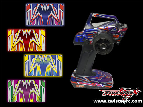 TR-MT4-MA4 Sanwa MT-4/MT-4S Metallic/Optical White Pattern Radio Wrap ( Type A4 ) 4colors