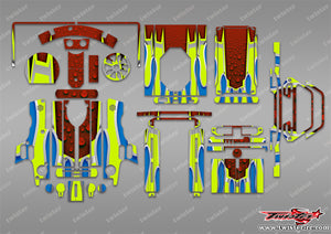TR-NB4PRO-MA10 Noble NB4 Pro Metallic/Optical White Pattern Radio Wrap ( Type A10 )4 Colors
