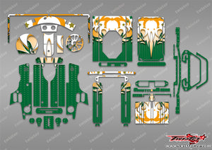 TR-NB4PRO-MA13 Noble NB4 Pro Metallic/Optical White Pattern Radio Wrap ( Type A13 )4 Colors