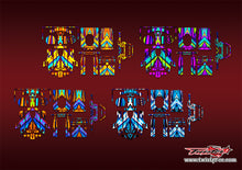 TR-NB4PRO-MA19 Noble NB4 Pro Metallic/Optical White Pattern Radio Wrap ( Type A19 ) 4 Colors