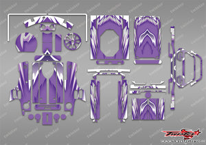 TR-NB4PRO-MA5 Noble NB4 Pro Metallic/Optical White Pattern Radio Wrap ( Type A5 )4 Colors