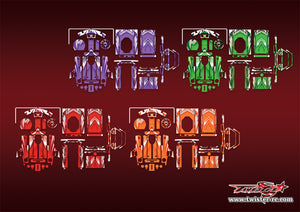 TR-NB4PRO-MA5 Noble NB4 Pro Metallic/Optical White Pattern Radio Wrap ( Type A5 )4 Colors