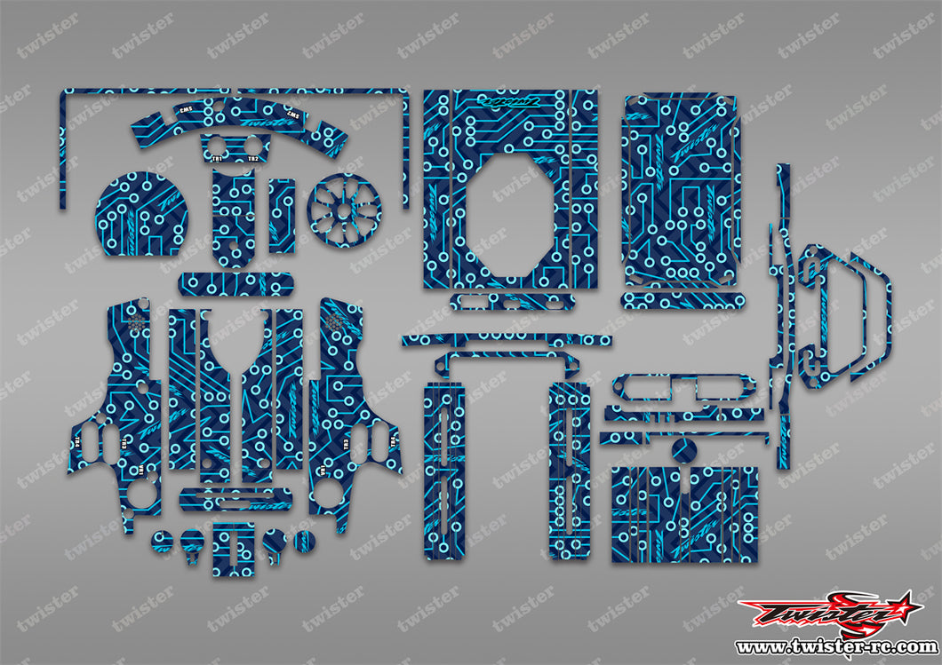 TR-NB4PRO-MT4 Noble NB4 Pro Optical White Pattern Radio Wrap ( Type MT4 ) 4 Colors