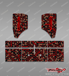 TR-NBW-MT4 Tekno NB48 2.0 Wing Optical White Pattern Wrap ( Type MT4 ) 4 Colors