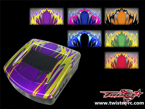 TR-OTC-MA1 Orion Touch Duo Charger Metallic/Optical White Pattern Wrap ( Type A1 )