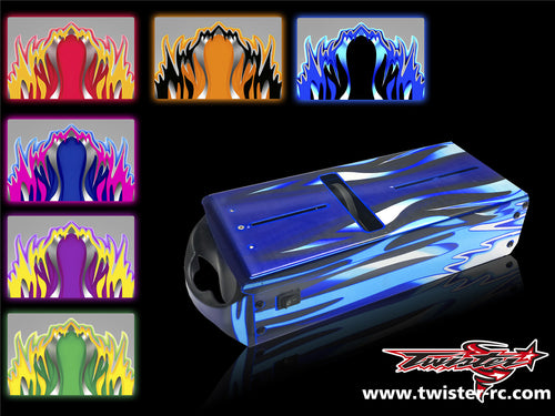 TR-QW-MA1 Q-World Starter Box Metallic/Optical White Pattern Wrap ( Type A1 ) 6colors