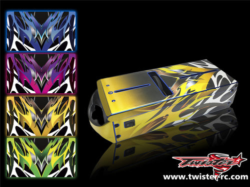 TR-QW-MA2 Q-World Starter Box Metallic/Optical White Pattern Wrap( Type A2 ) 4colors