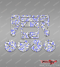 TR-RSTWPRO-MT4 SKYRC RSTW PRO Tire Warmer Optical White Pattern Wrap ( Type MT4 ) 4 Colors