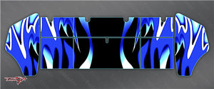 TR-S8W-MA1  Serpent SRX8 Wing Metallic/Optical White Pattern Wrap ( Type A1 ) 6 colors