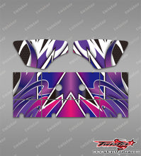 TR-S8W-MA15 Serpent SRX8 Wing Metallic/Optical White Pattern Wrap ( Type A15)4 Colors
