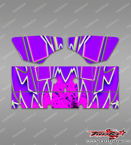 TR-S8W-MA18 Serpent SRX8 Wing Metallic/Optical White Pattern Wrap ( Type A18 )4 Colors