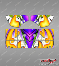 TR-S8W-MA20  Serpent SRX8 Wing Metallochrome/Optical white Wave Pattern Wrap ( Type A20 ) 4 colors