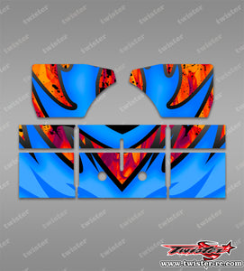 TR-T2.1W-MA7 TEKNO NB48 2.1 Wing Metallic/Optical White Pattern Wrap ( Type A7 )4 Colors