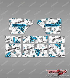 TR-T2.1W-MT2 TEKNO NB48 2.1 Wing Optical White Pattern Wrap ( Type MT2 )4 Colors