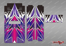 TR-TB-MA15 T-Work's Off Road Starter Box Metallic/Optical White Pattern Wrap ( Type A15)4 Colors