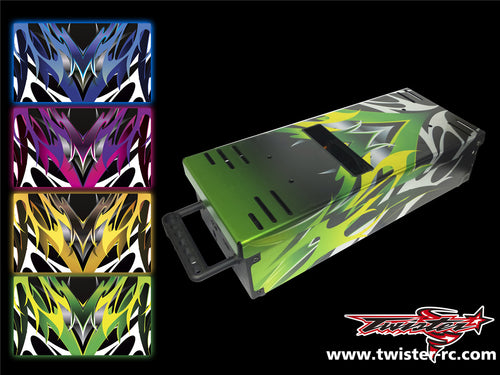 TR-TB-MA2 T-Work's Off Road Starter Box Metallic/Optical White Pattern Wrap( Type A2 ) 4colors