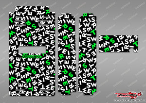 TR-TB-MT1 T-Work's Off Road Starter Box Optical White Pattern Wrap ( Type MT1 )4 Colors