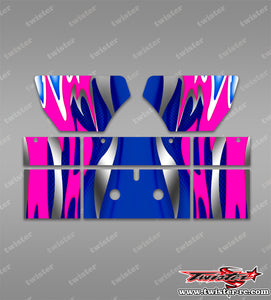 TR-TLRW-MA1  TLR Wing Metallic/Optical White Pattern Wrap ( Type A1 ) 6 colors