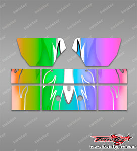 TR-TLRW-MA11 TLR Wing Metallic/Optical White Pattern Wrap ( Type A11 )  4 Colors