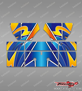 TR-TLRW-MA15 TLR Wing Metallic/Optical White Pattern Wrap ( Type A15)4 Colors