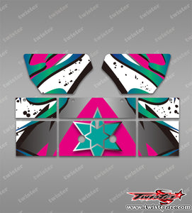 TR-TLRW-MA16 TLR Wing Metallic/Optical White Pattern Wrap ( Type A16)4 Colors