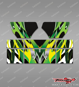 TR-TLRW-MA2 TLR Wing Metallic/Optical White Pattern Wrap ( Type A2 ) 4 colors