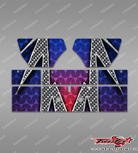 TR-TLRW-MA3 TLR Wing Metallic/Optical White Pattern Wrap ( Type A3 ) 6 colors