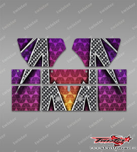 TR-TLRW-MA3 TLR Wing Metallic/Optical White Pattern Wrap ( Type A3 ) 6 colors