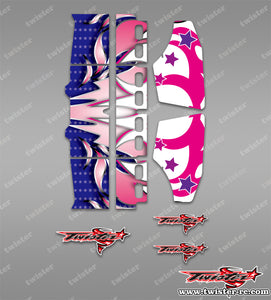 TR-TW-MA13 T-WORK'S Airflow Buggy Wing Metallic/Optical White Pattern Wrap ( Type A13 ) 4 colors