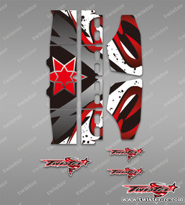 TR-TW-MA16 T-Works Wing Metallic/Optical White Pattern Wrap ( Type A16)4 Colors