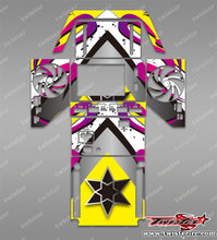 TR-UP6+-MA16 Ultra Power UP6+ Metallic/Optical White Pattern Wrap ( Type A16)4 Colors