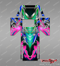TR-UP6+-MA20  Ultra Power UP6+ Metallochrome/Optical white Wave Pattern Wrap ( Type A20 ) 4 colors