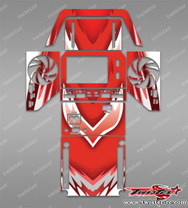 TR-UP6+-MA5 Ultra Power UP6+ Metallic/Optical White Pattern Wrap ( Type A5 )4Colours