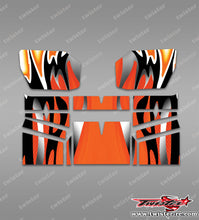 TR-VP23W-MA1   VP 2023 Wing Metallic/Optical White Pattern Wrap ( Type A1 ) 6 colors