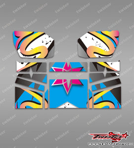 TR-VP23W-MA16   VP 2023 Wing Metallic/Optical White Pattern Wrap ( Type A16)4 Colors